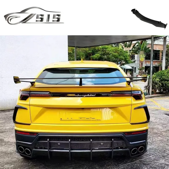 Urus GT Style Trunk Spoiler - 2021 Urus Dry Carbon Fiber Rear Wing