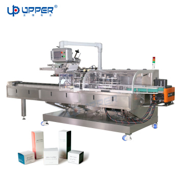 Upper Feeding Conveyor System for Custom Tube Gloves, Face Mask, and Cosmetic Bottle Cartoning Machine