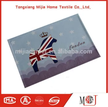 Customized Cartoon Style Washable Anti-skid Digital Print Carpet