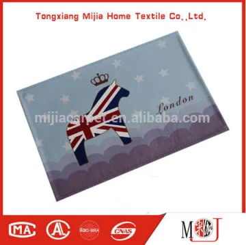 Customized Cartoon Style Washable Anti-skid Digital Print Carpet