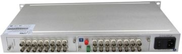 Rs422 / Rs232 Video Optical Transceiver 1310nm With 32 Ch