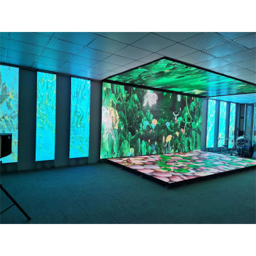 P.81 pista de dança interativa de tela de LED