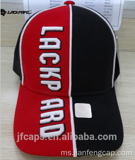 Topi besbol sukan sulaman 3D