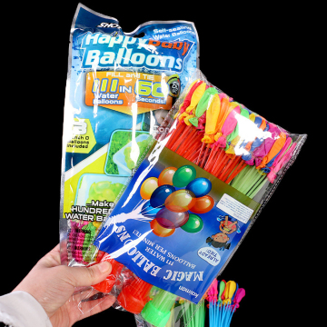 Latex Water Balloons: 111 pcs cepat mengisi sihir permainan luaran sendiri - kanak -kanak dan keluarga menyeronokkan