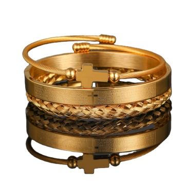 Brave Light Jewelry - China Factory Price Stainless Steel Bracelet Set for Men