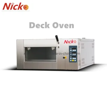 Factory Wholesale 1 Deck 3 Tray Gas Electric Baking Oven