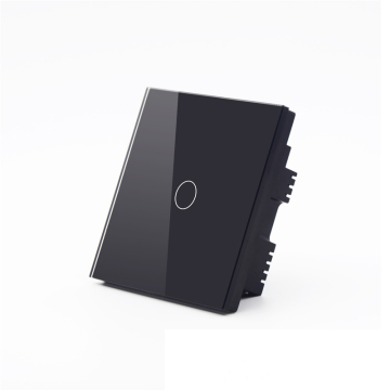 1gang 1 Way Smart Home Touch Screen Light Switch Wall Switch with Master Control / Remote Control