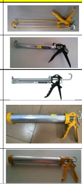300 ml and sausage packing silicone gun, caulking gun