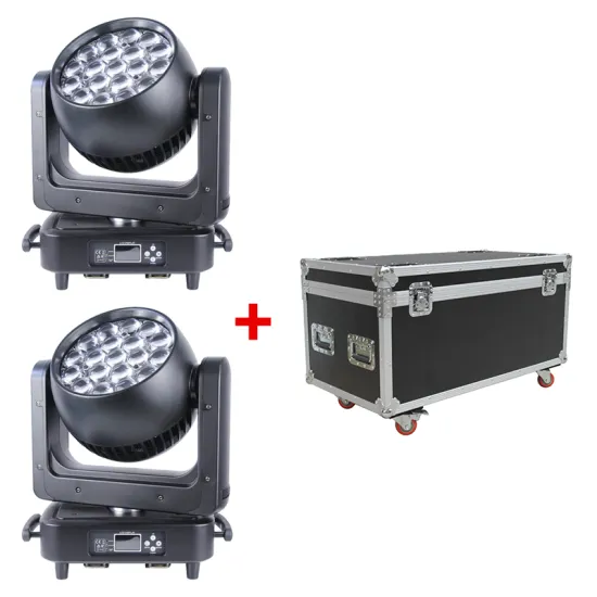 RGBW 4in1 19x 25W DJ LED Moving Head Beam Light for Party and Disco Stage Lighting Equipment