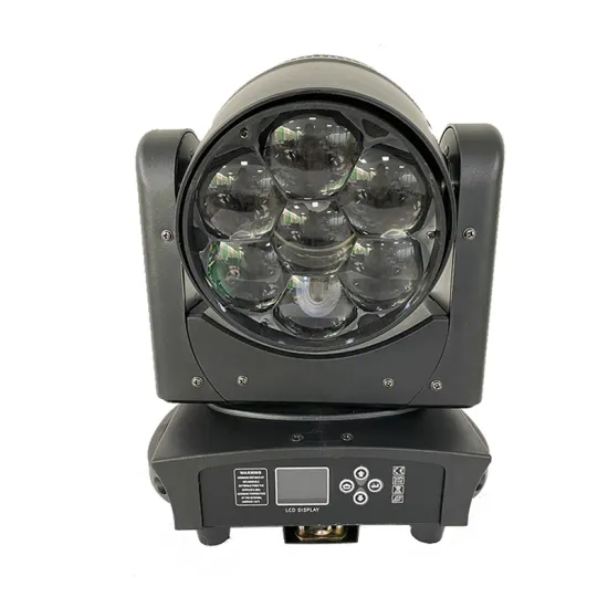 7X40W 4 in 1 RGBW LED Bee Eye Zoom Moving Head Light