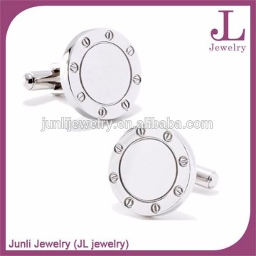 Hotsale Men Jewelry Stainless Steel Custom Cufflinks Make Custom Logo Cufflinks