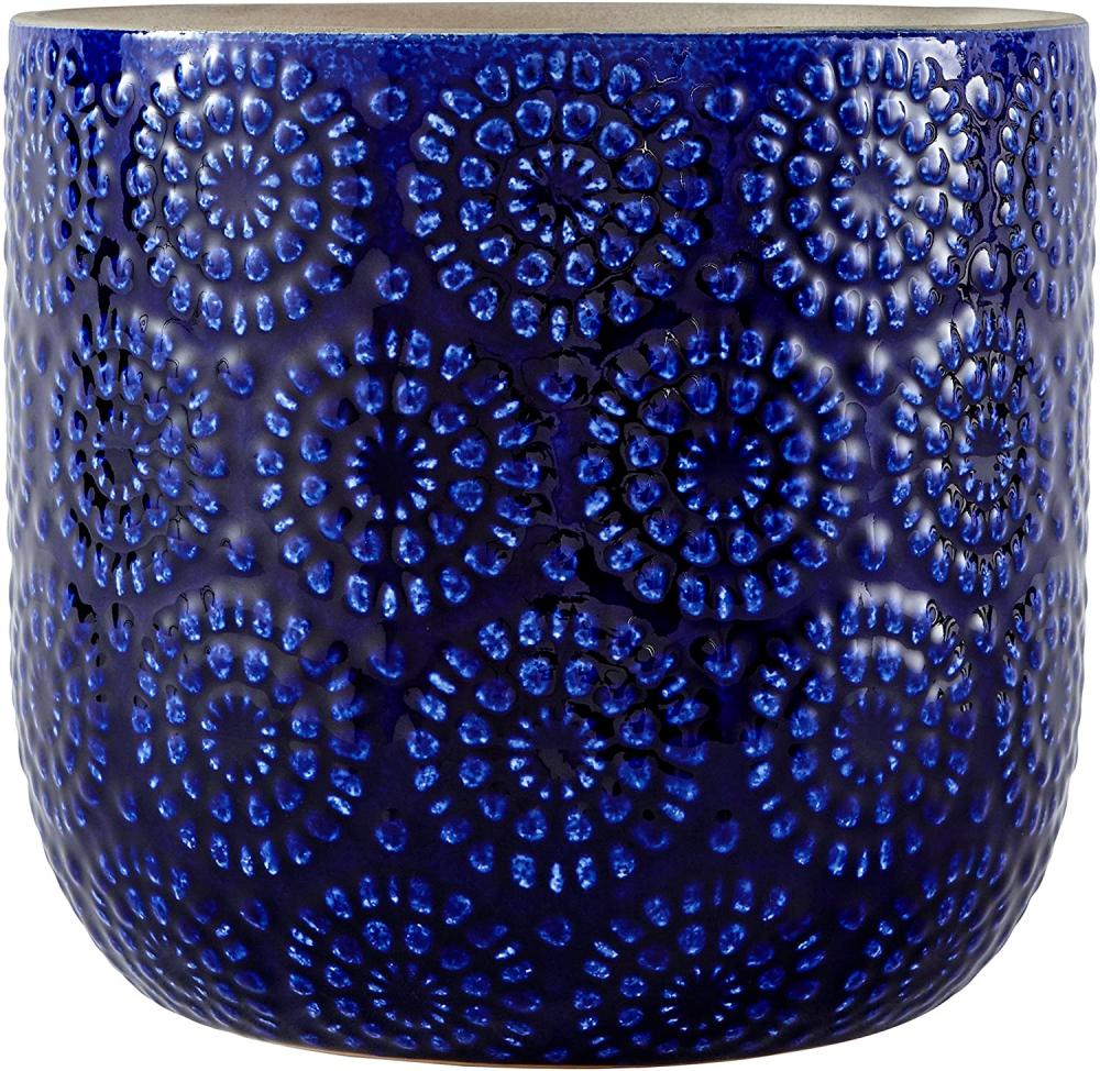 Vaso de flores de cerâmica moderna de pedra e feixe