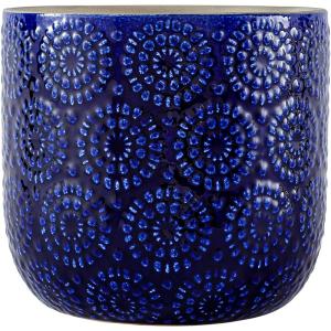 Vaso de flores de cerâmica moderna de pedra e feixe