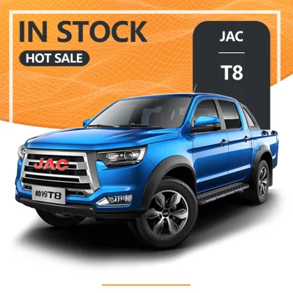 Gasoline double cabin pickup truck JAC T8