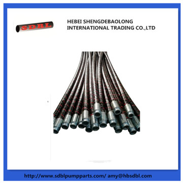 Chinese Concrete Pump Flexible Rubber Hose Pipeline