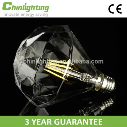 UL CE ROHS New arrival DIY sharp diamond LED lamp bulb decor housing led light lamp