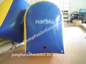 Heat welding Inflatable airsoft bunkers/PVC Paintball Bunker Field
