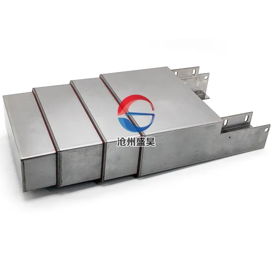CNC Way Cover Flexible Steel Bellow Cover" could be simplified to "Flexible Steel Bellow Cover for CNC Machine Ways" for better search engine optimization. However, if you need just one phrase as the title, "Flexible Steel Bellow Cover" would be concise a