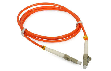 Lc Pc Multimode Fiber Optic Patch Cord With High Return Loss , Apc Patch Cord