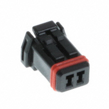 Black 2 Pin Female Electrical AMP Connector Replacement for JAE MX19002S51