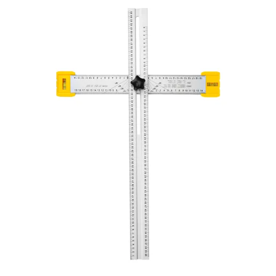 T-Type Aluminium Adjustable Drywall Ruler