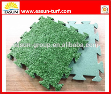 Synthetic Grass Interlocking Puzzle Mat For Indoor Decoration&Children Playgroud