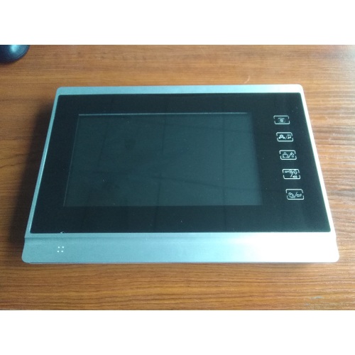 Hand free wired video two way intercom