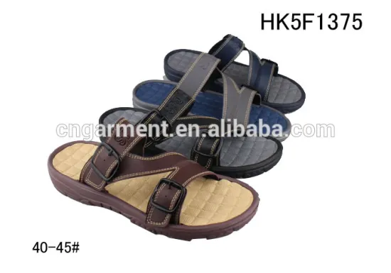 Latest EVA man slipper Soft PU Upper Shoes