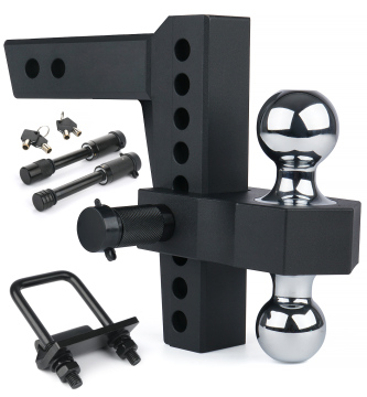 N2 NUOVO ARRIVAZIONE 8 "RICORSO RICORSO REGOLABILE FIT 2" per camion pesanti, SUV, camper, van