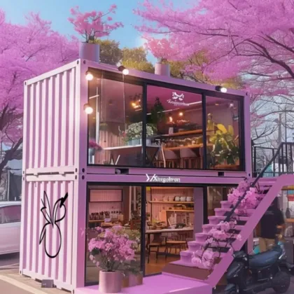 Modern Container Coffee house