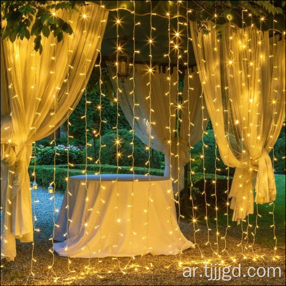 مصابيح Icicle LED المزخرفة
