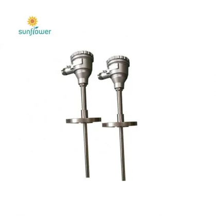 Probe Type Mineral Insulated Thermocouple Temperature Sensors: Types K, J, T, E, R, S, B