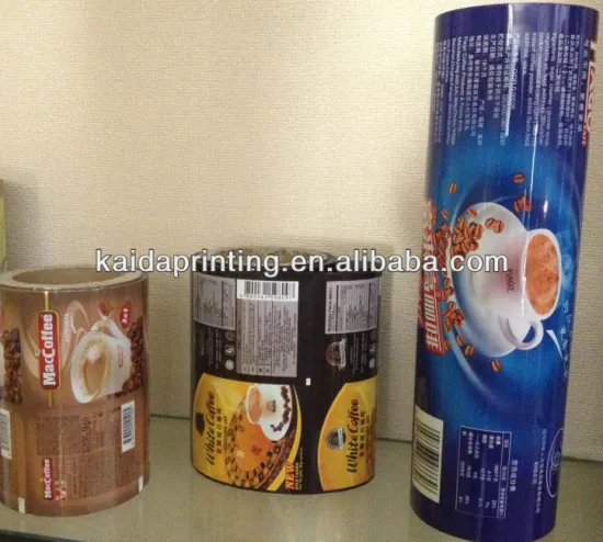 coffee packaging film,automatically barrier film for sachet,outer packaging bag for coffee