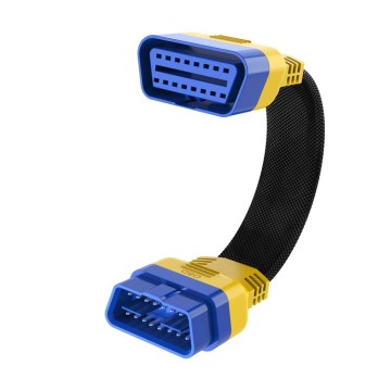 2023 Newest AUTOOL OBD2 16pin 20cm Flexible Male to Female Extension Cable