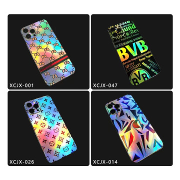 Colorful Shiny Back Skin Sticker for Mobile Phone