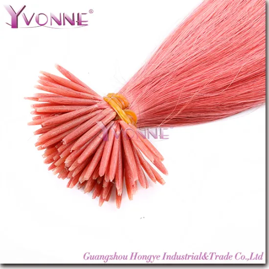 Pre-Bonded Human Hair Extensions Stick I Tip Hair