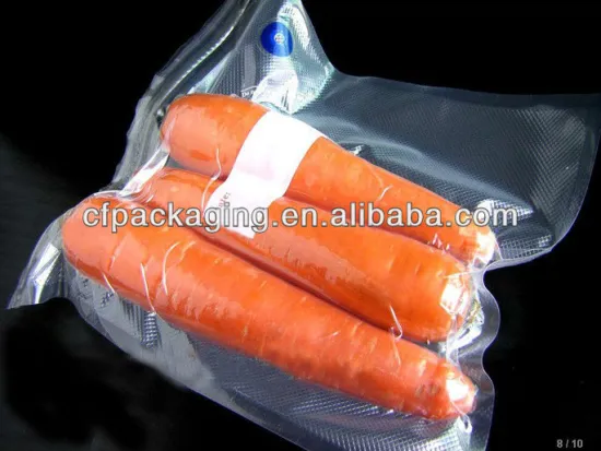food slices vacuum packaging film bag