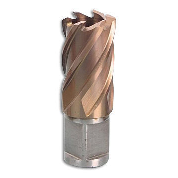 HSS Core Drill Bit, Available with Weldon Shank, Used in Railway Traffic, Bridging and Shipbuilding