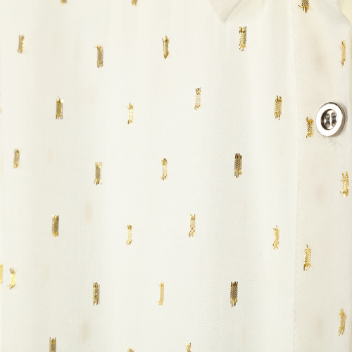Solid Viscose Metallic Long Dress