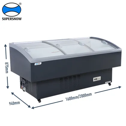 Island freezer combineted freezer display freezer