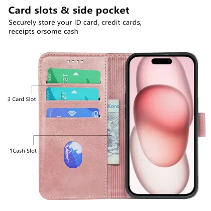 Multifunction PU Magnetic Leather Phone Case for OPPO Realme C11/C12/C11 5G With Kickstand