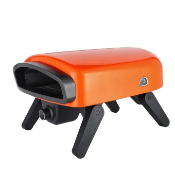 Hot Selling High Quality Outdoor Portable Black Forno Pizza Gas Oven Price
