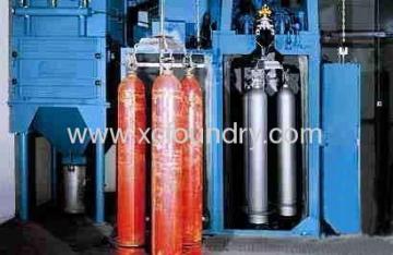 Hanger Stepping Type Shot Blasting Machine 