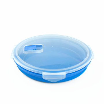 Soft Material Silicone Collapsible Lunch Box Set