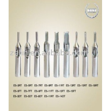 European standard stainless steel tattoo tip