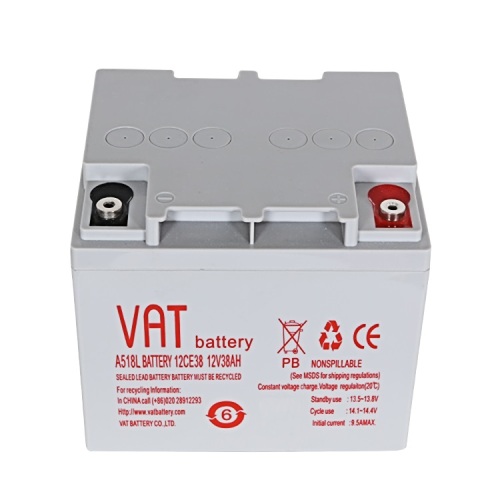 12V38AH sealed lead acid battery with ce certification