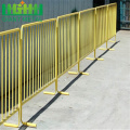 Removable Galvanized Crowd Control Safety Barrier Fence