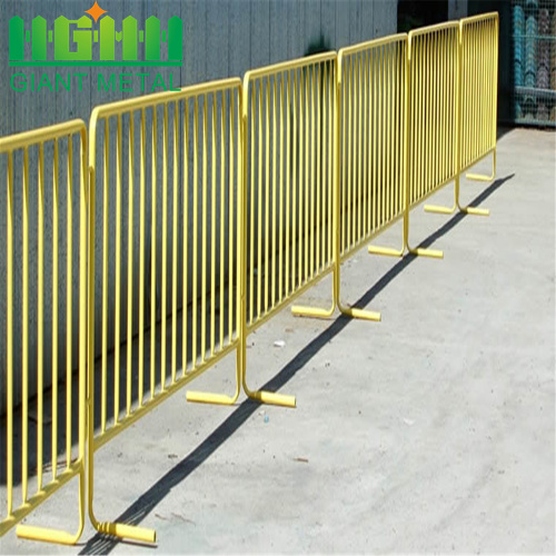 Removable Galvanized Crowd Control Safety Barrier Fence