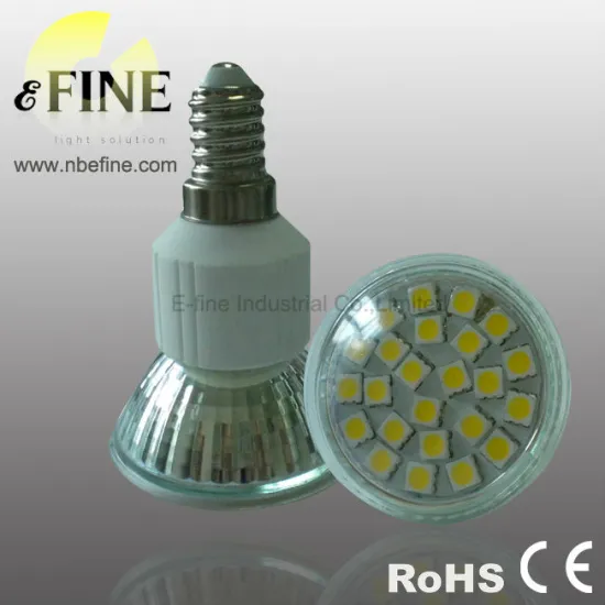 5050 SMD led bulb with glass shape with cover