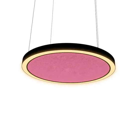 Led acoustic panels ceiling chandelier modern luxury lights for home decorative